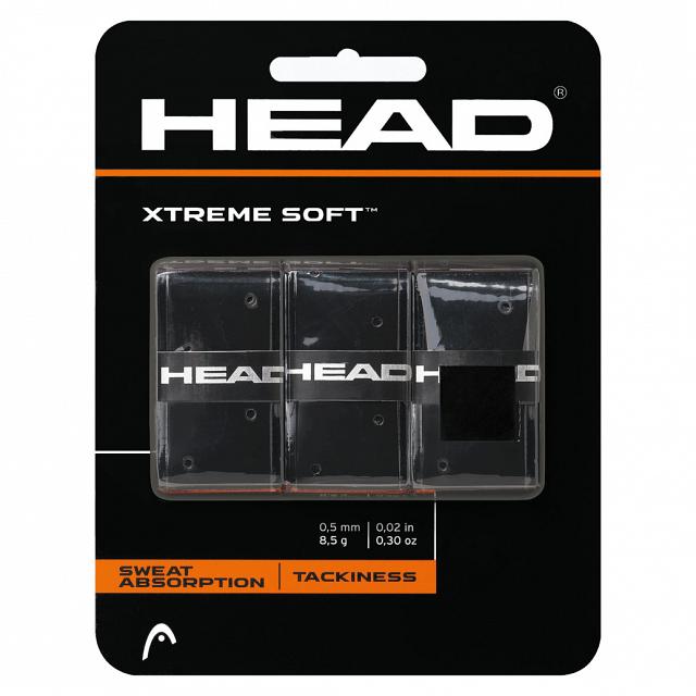 Head XtremeSoft Overgrip 3Pack Black